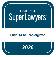 Dan Novigrod 2026 SuperLawyer badge
